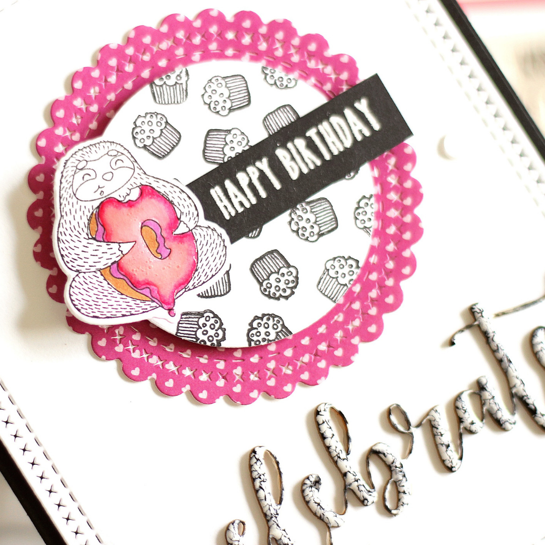 Loving Sloths Card - Jo Herbert