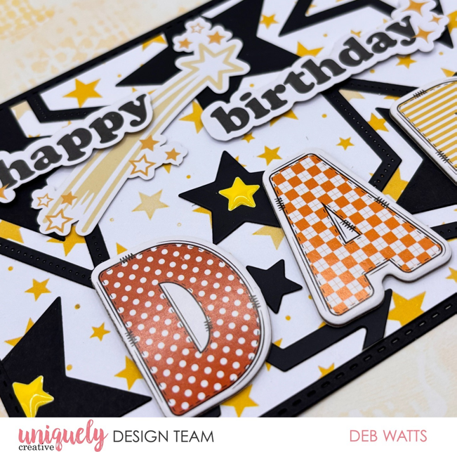 HAPPY BIRTHDAY DAD CARD - DEB WATTS