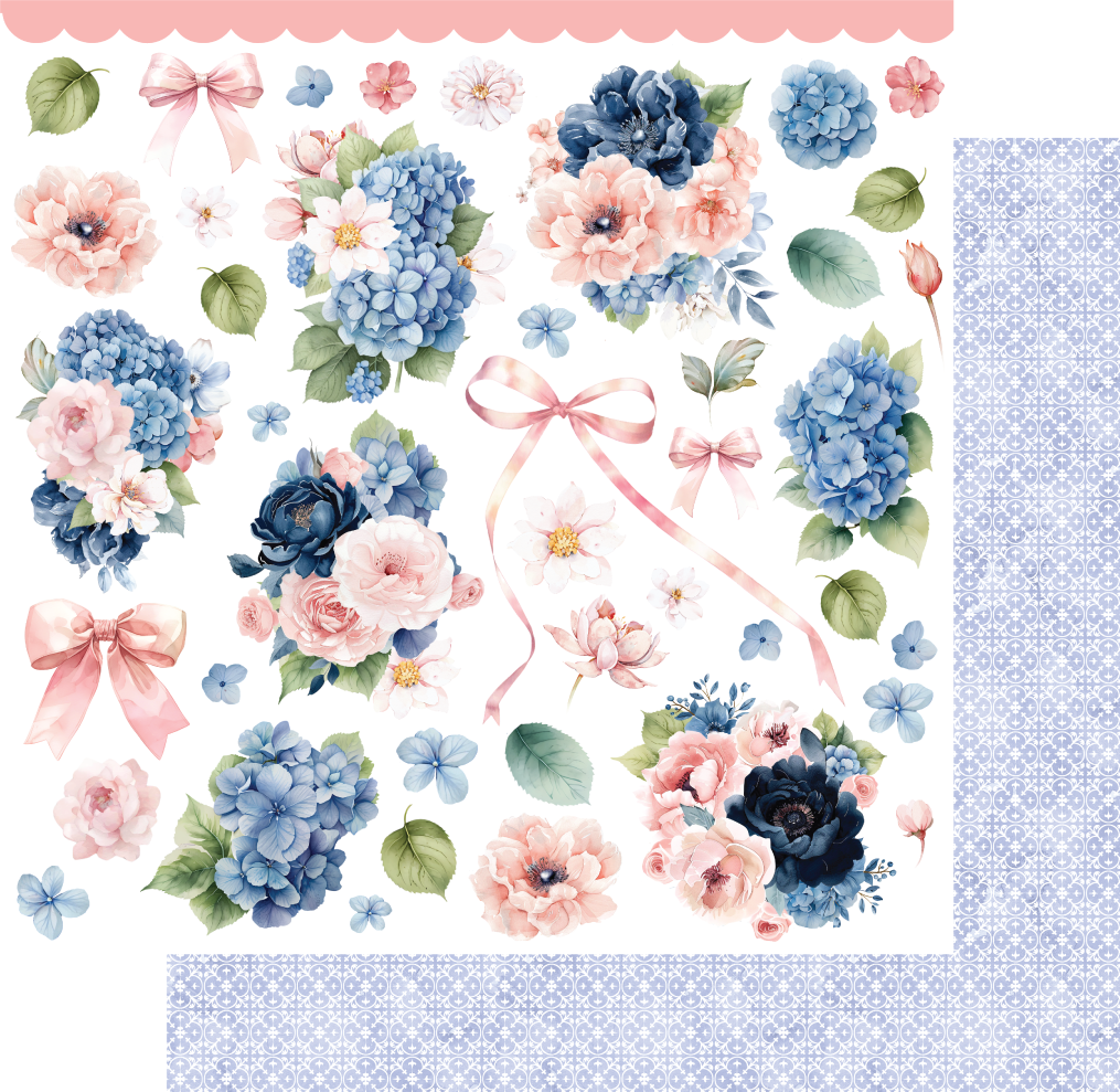 Hydrangea Paper