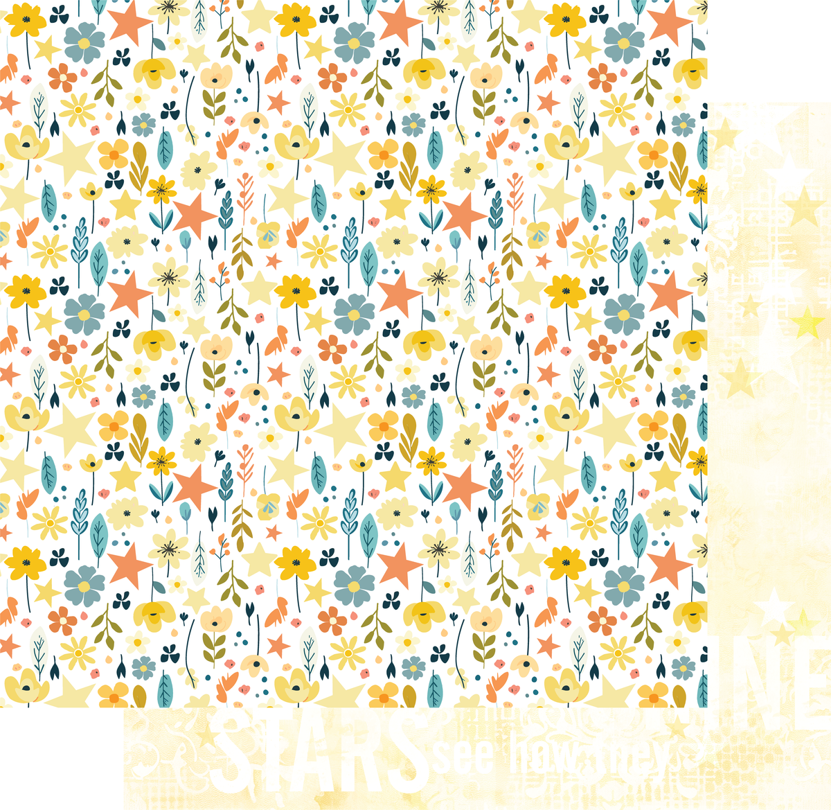 Starlit Garden Paper