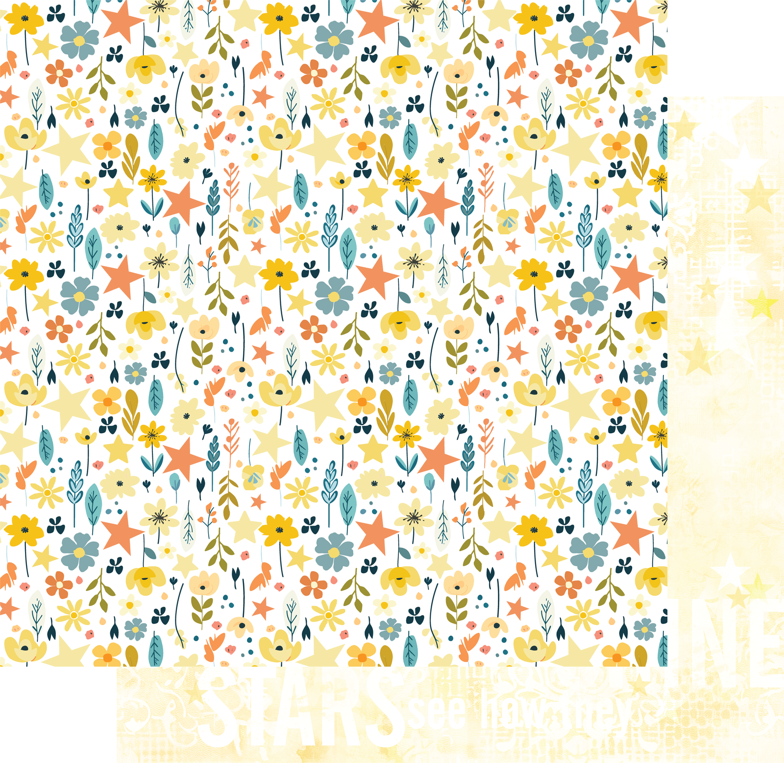 Starlit Garden Paper