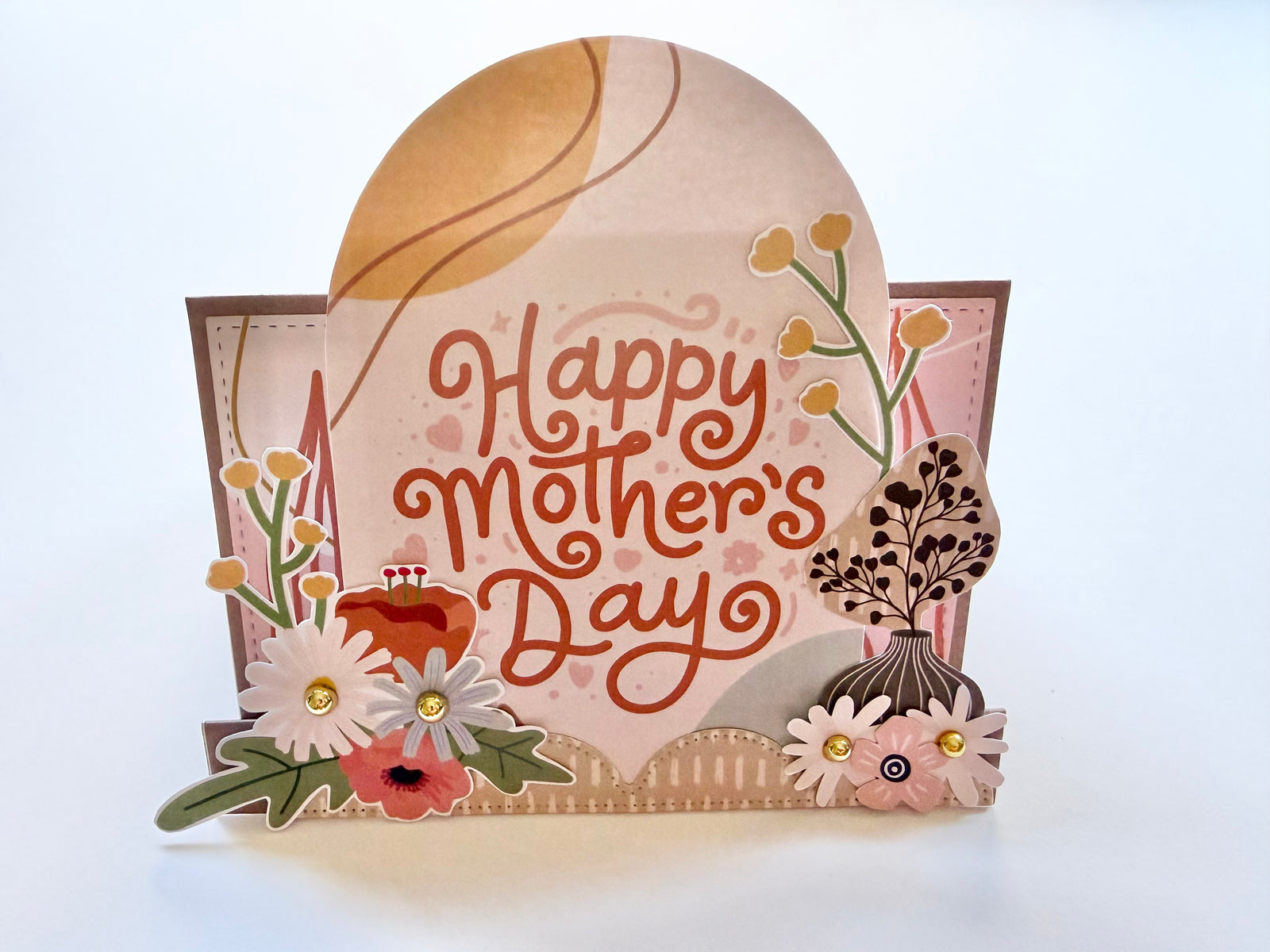 Mother's Day Boho Card Making Elements Cut-a-Part Sheet