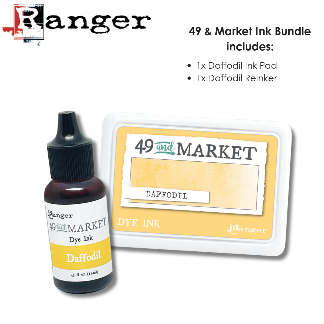 49 &amp; Market Ink Bundle - Daffodil