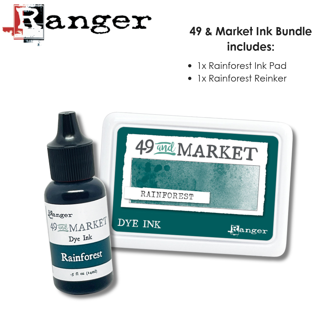49 &amp; Market Ink Bundle - Rainforest