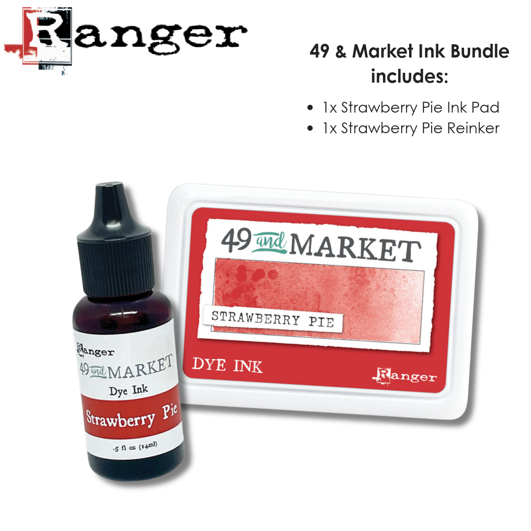 49 &amp; Market Ink Bundle - Strawberry Pie