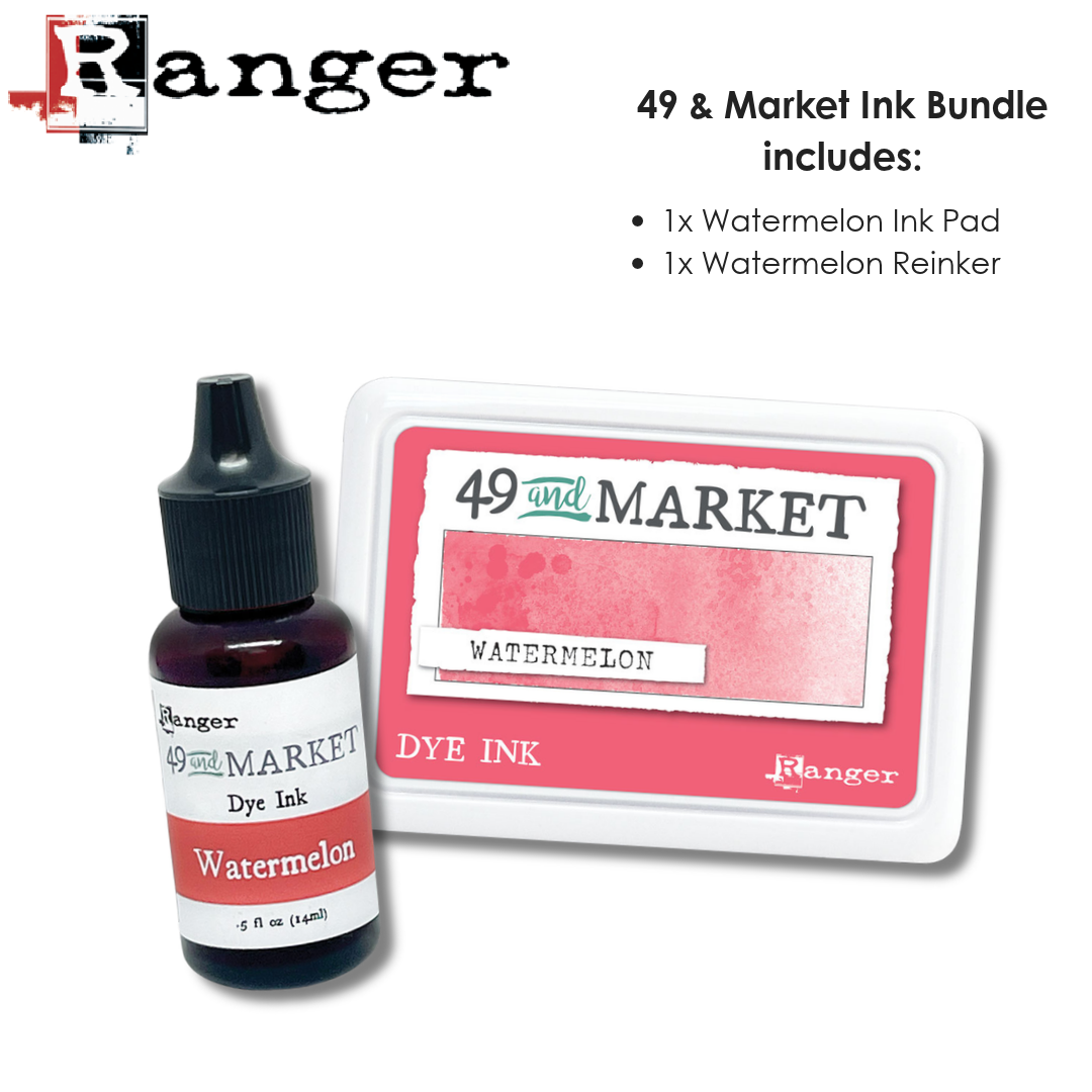 49 &amp; Market Ink Bundle - Watermelon
