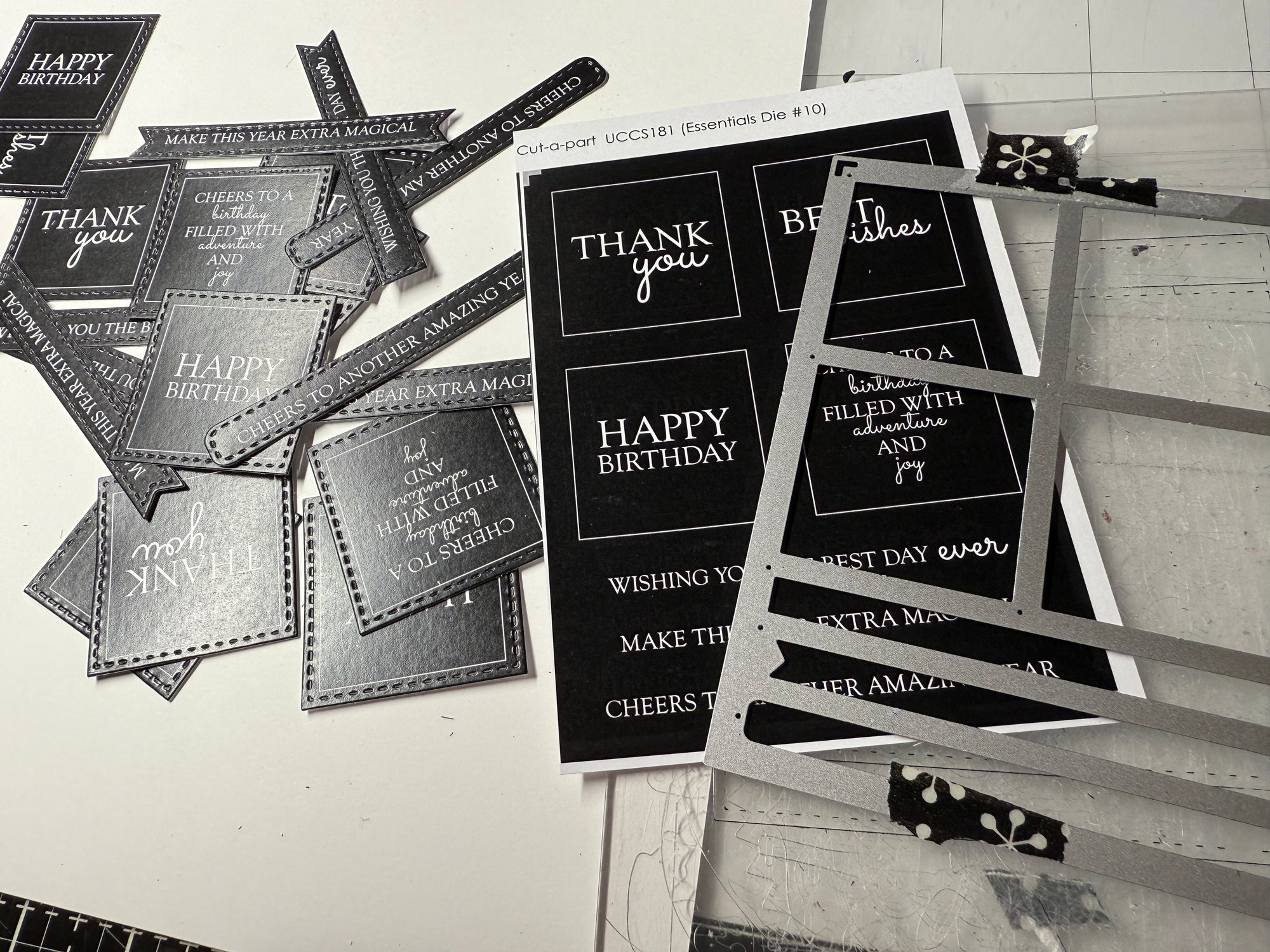 * Cut-a-Part Essentials #10 Die