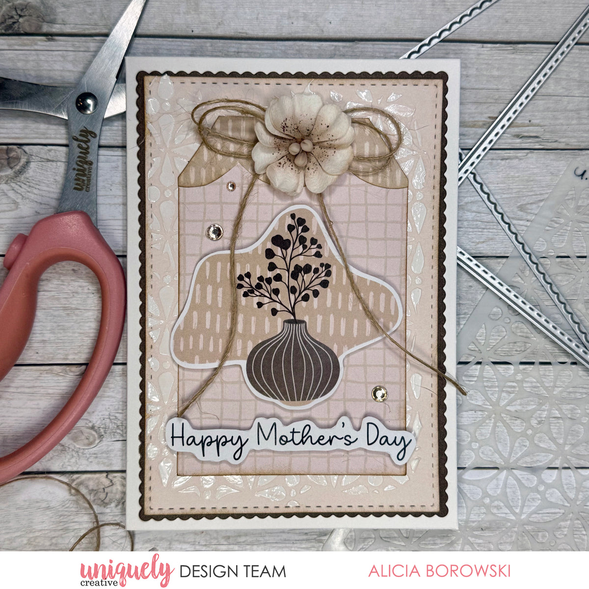 Mother's Day Boho Notes Cut-a-Part Sheet