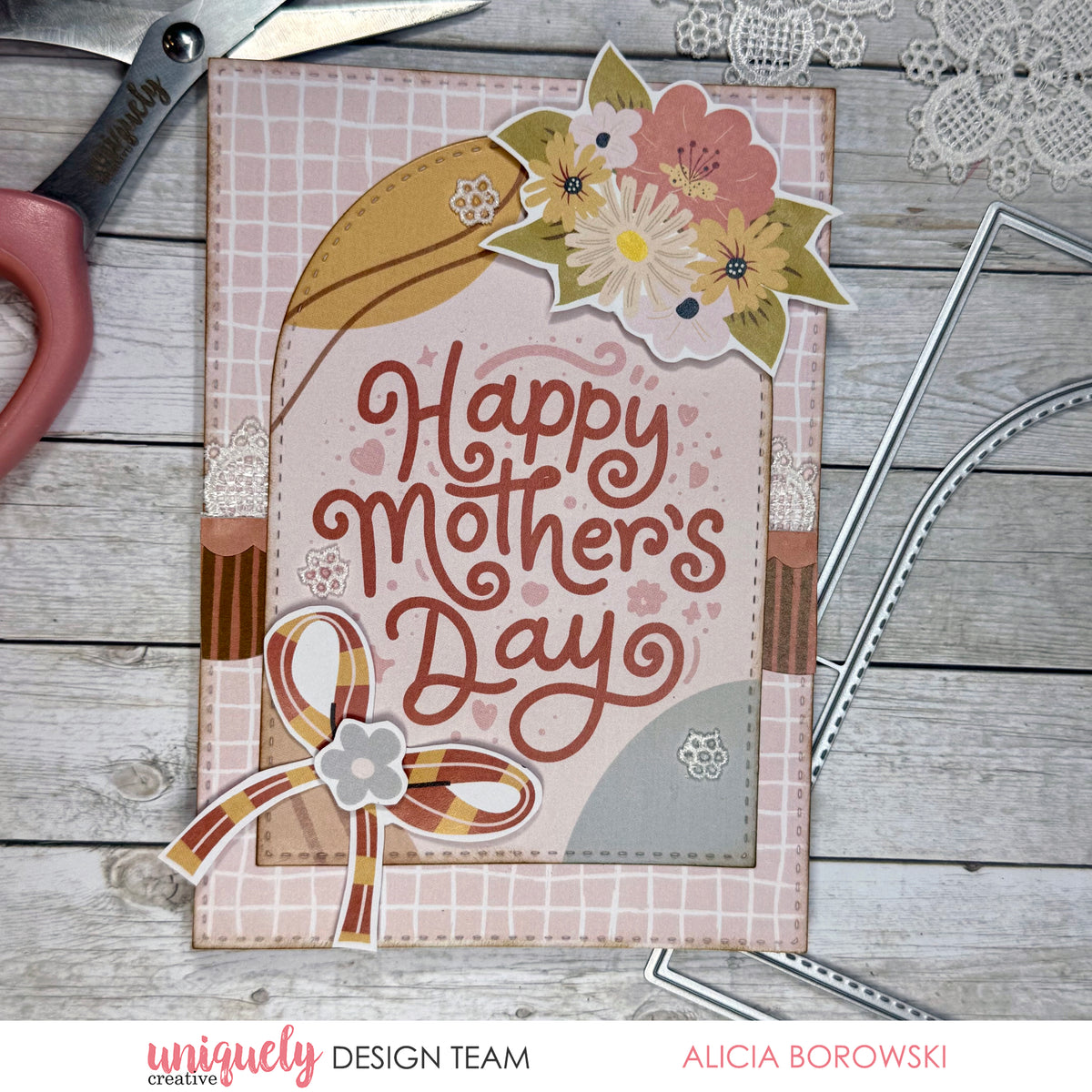 Mother's Day Boho Card Making Elements Cut-a-Part Sheet