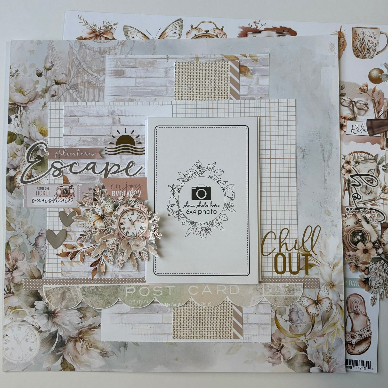 Bohemian Escape Cut-a-Part Sheet