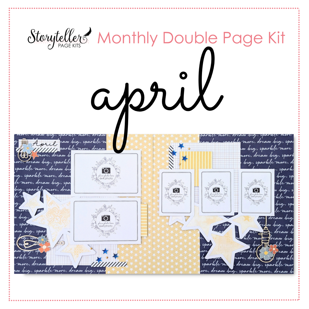 April 2026 Storyteller Page Kit