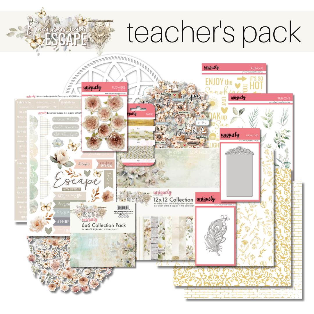 Bohemian Escape Teachers Pack - Wholesale Only