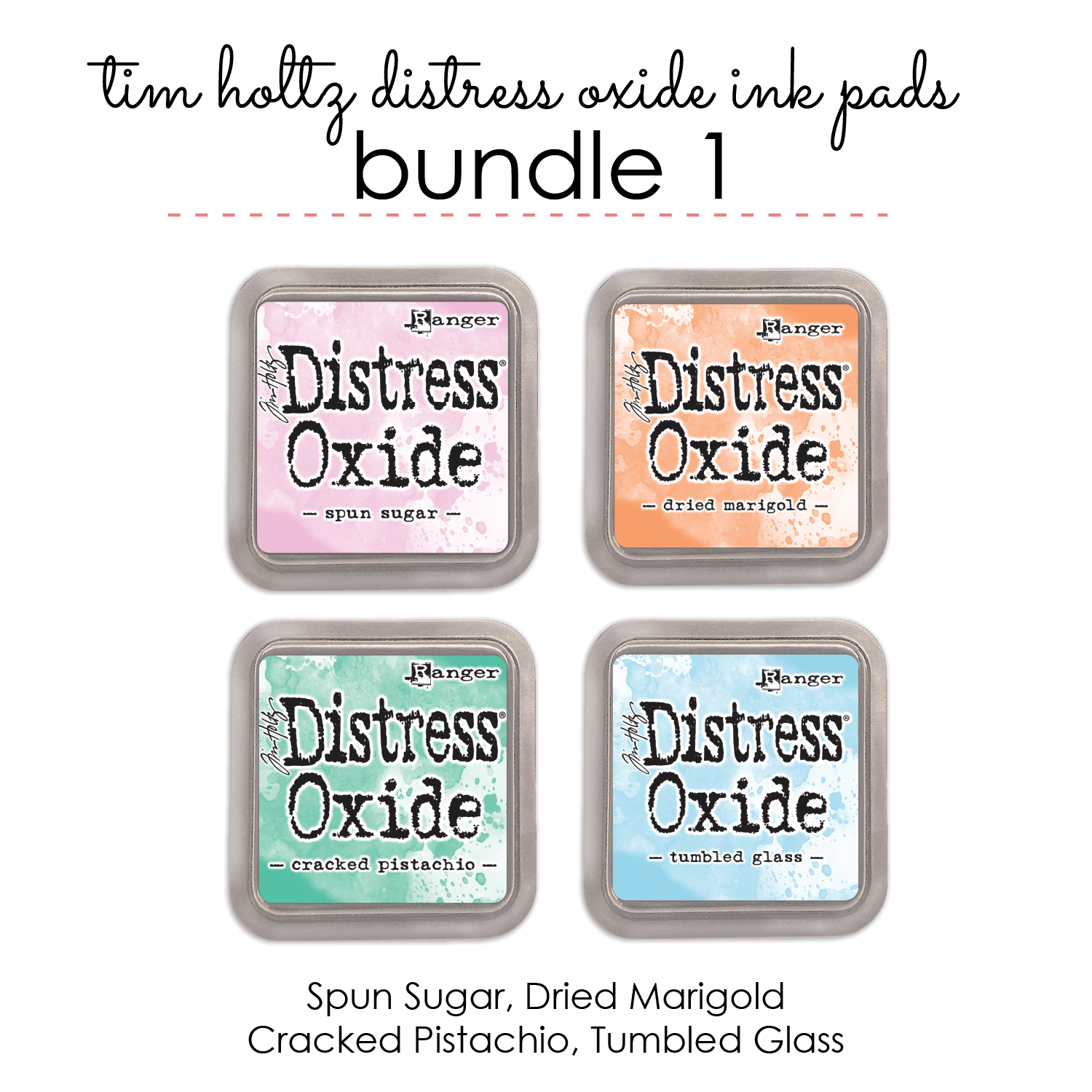 Tim Holtz Distress Oxide Ink Pads - Bundle 1