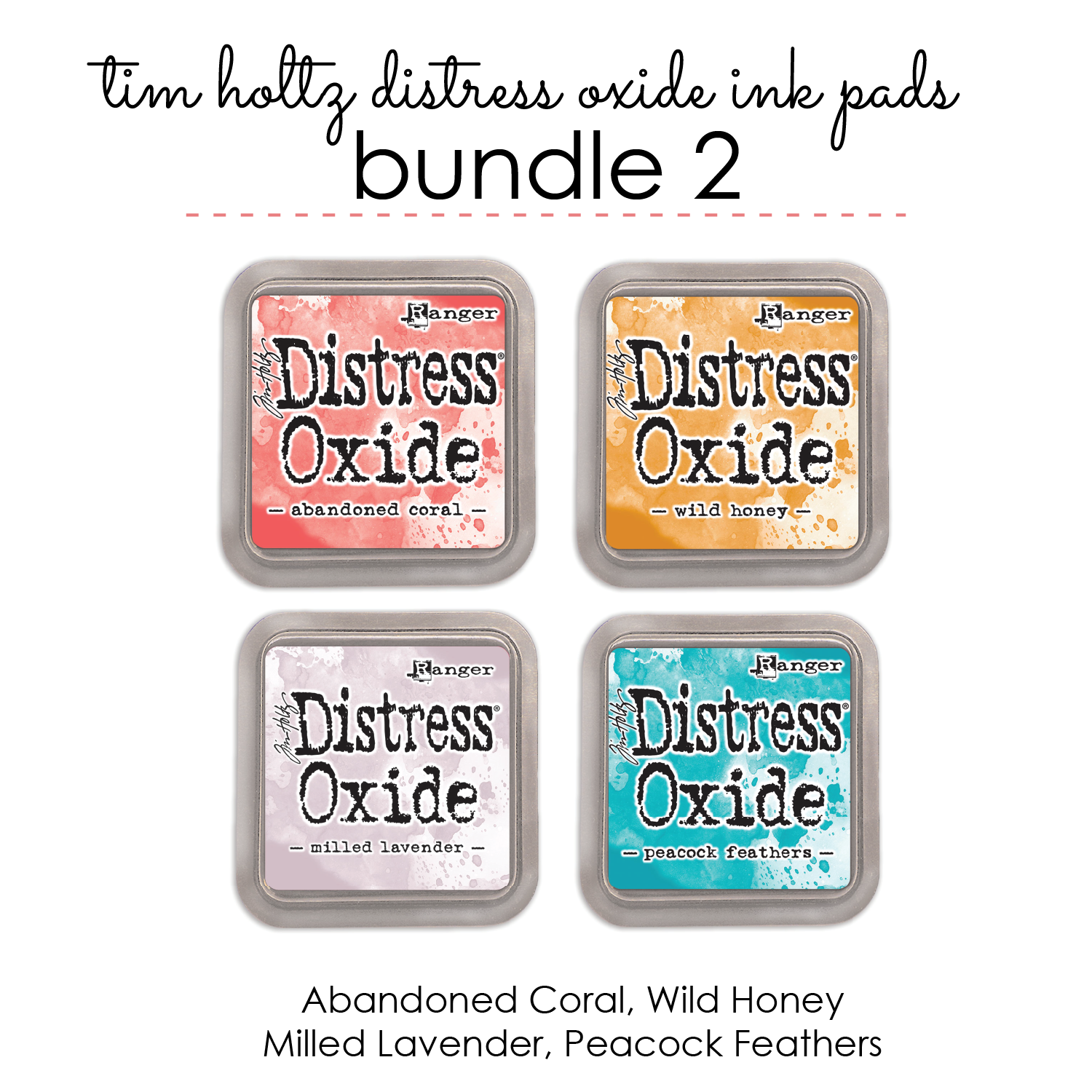 Tim Holtz Distress Oxide Ink Pads - Bundle 2