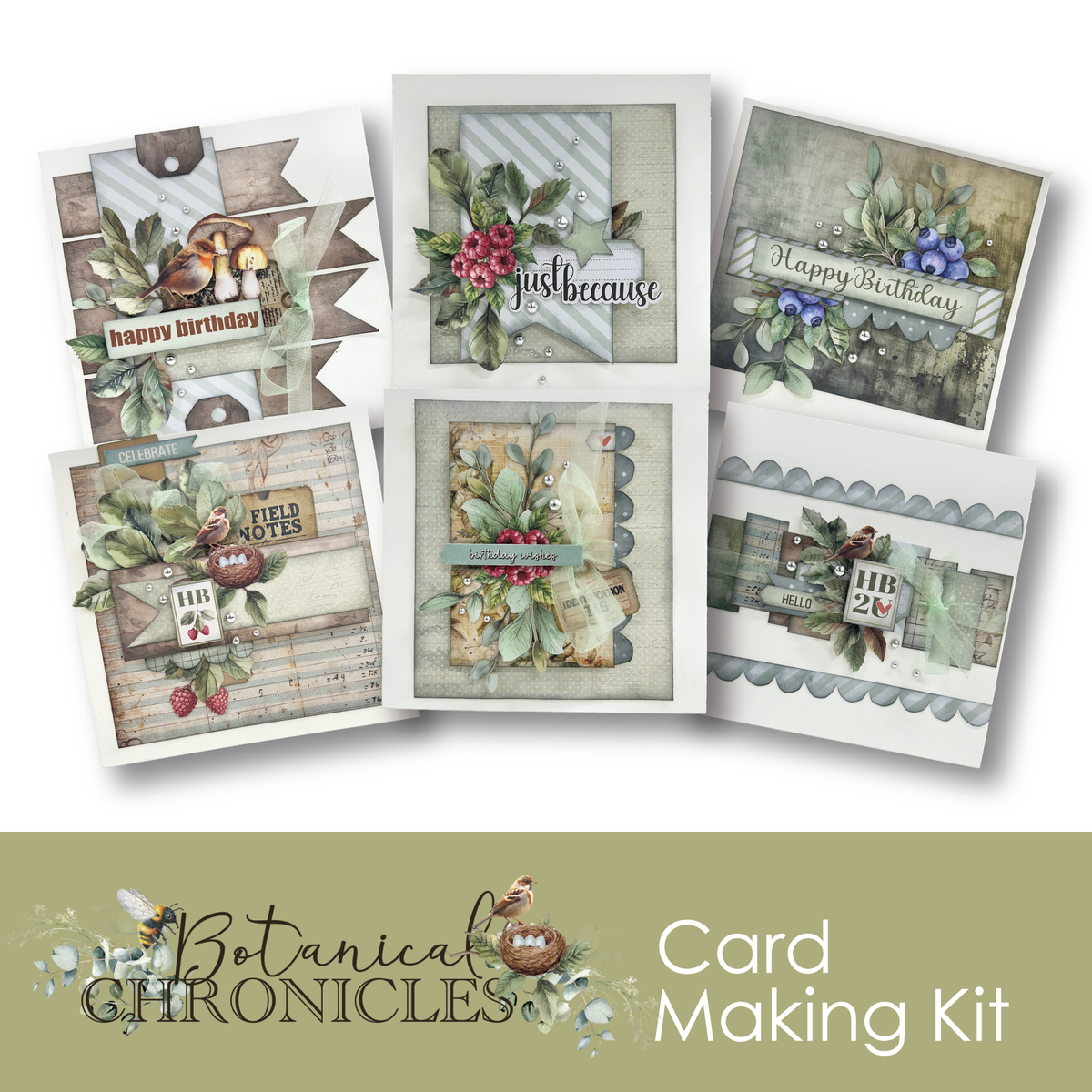 Botanical Chronicles Card Making Kit