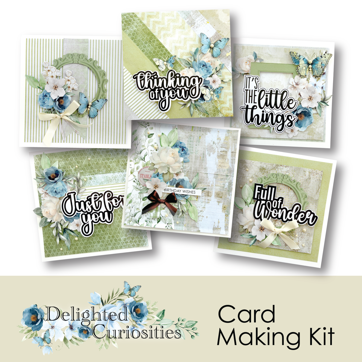 Delighted Curiosities Card Making Kit