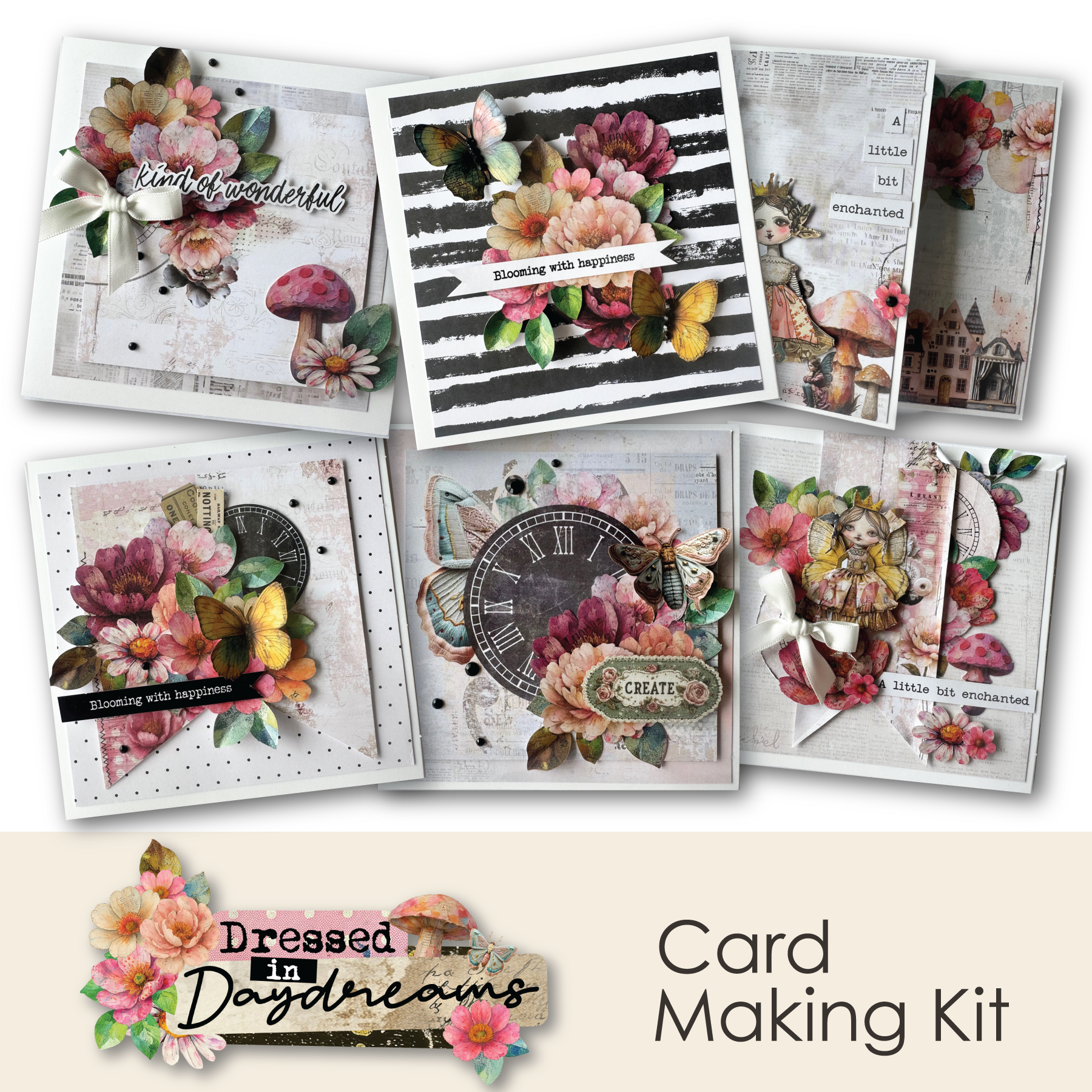 Dressed in Daydreams Card Making Kit