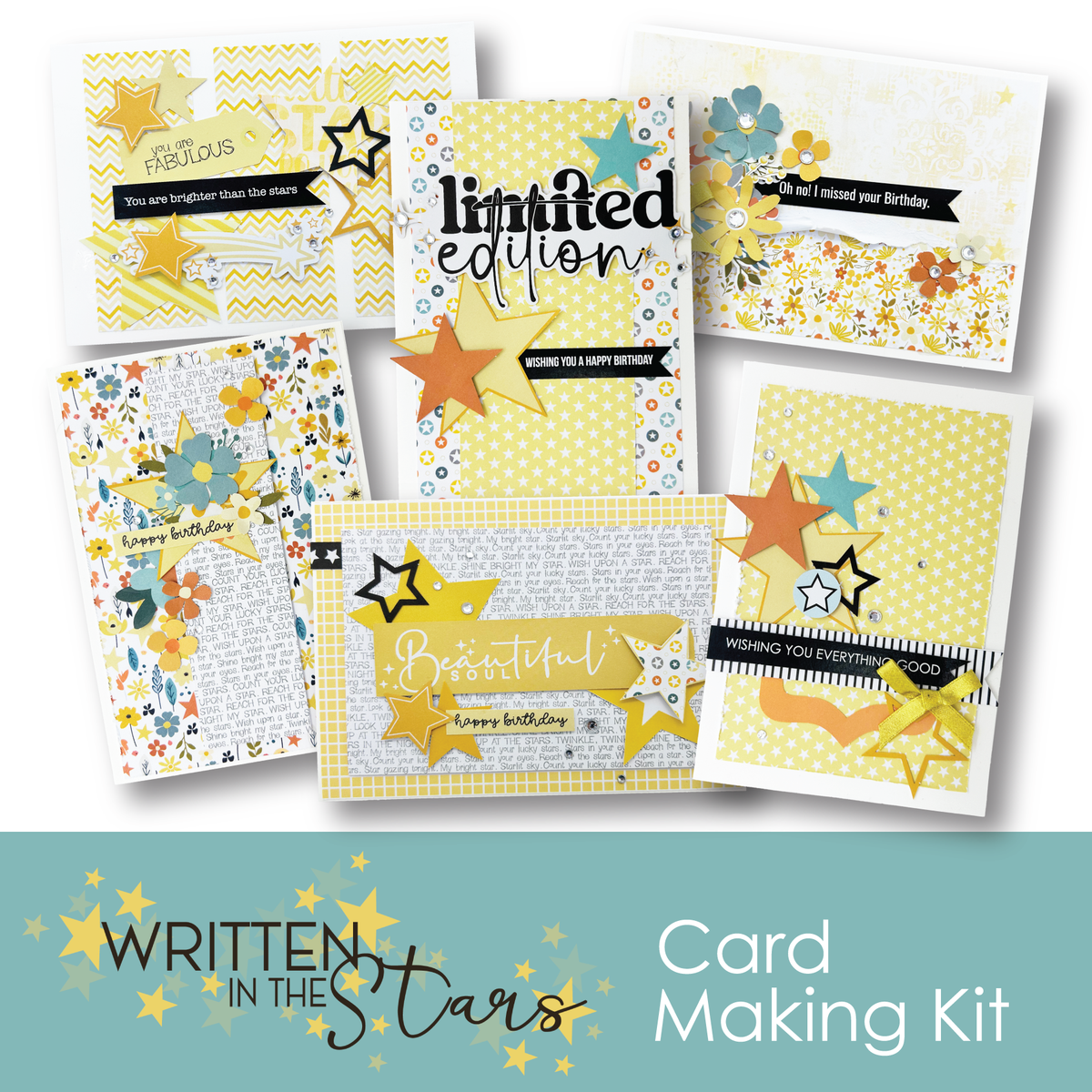 Written in the Stars Card Making Kit