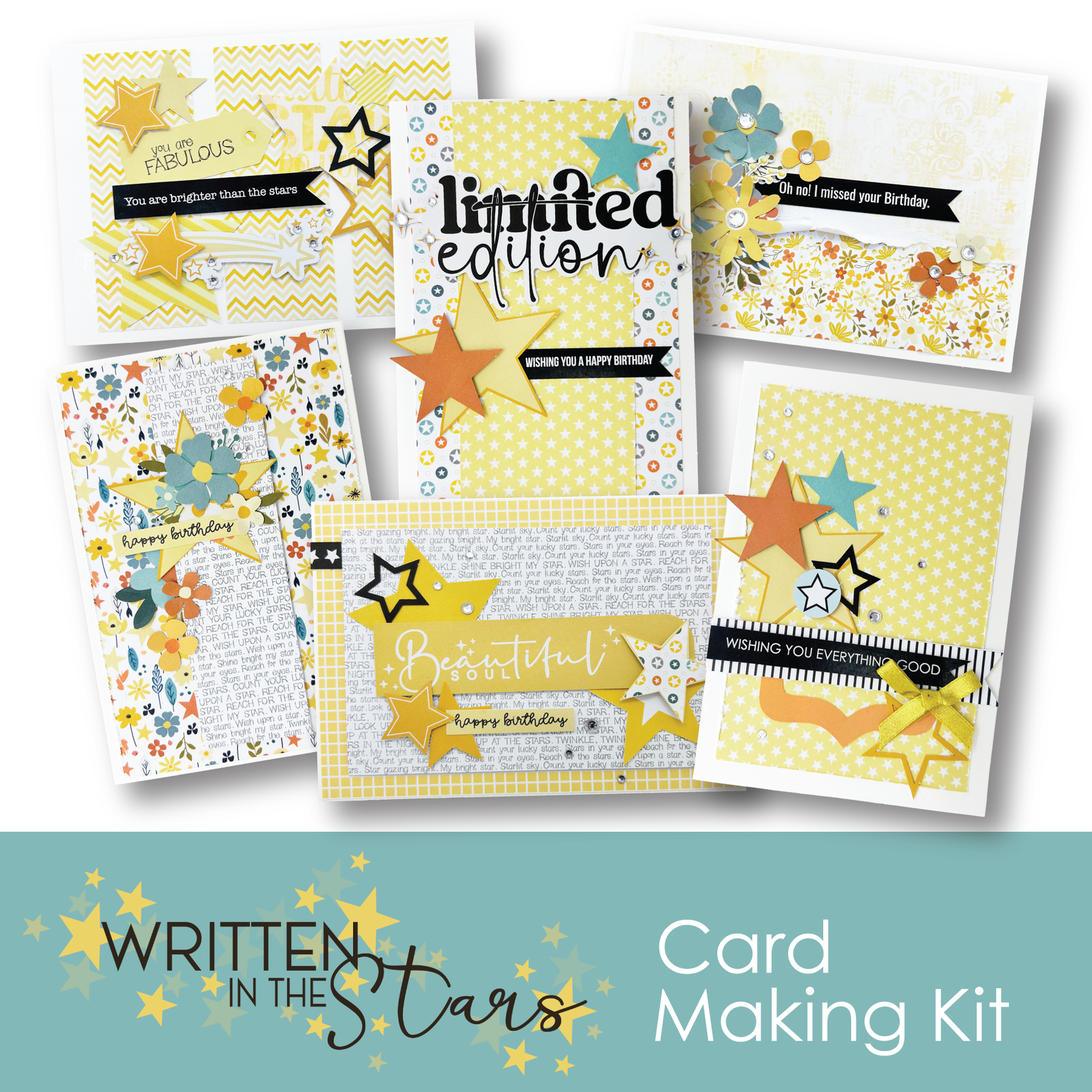 Written in the Stars Card Making Kit