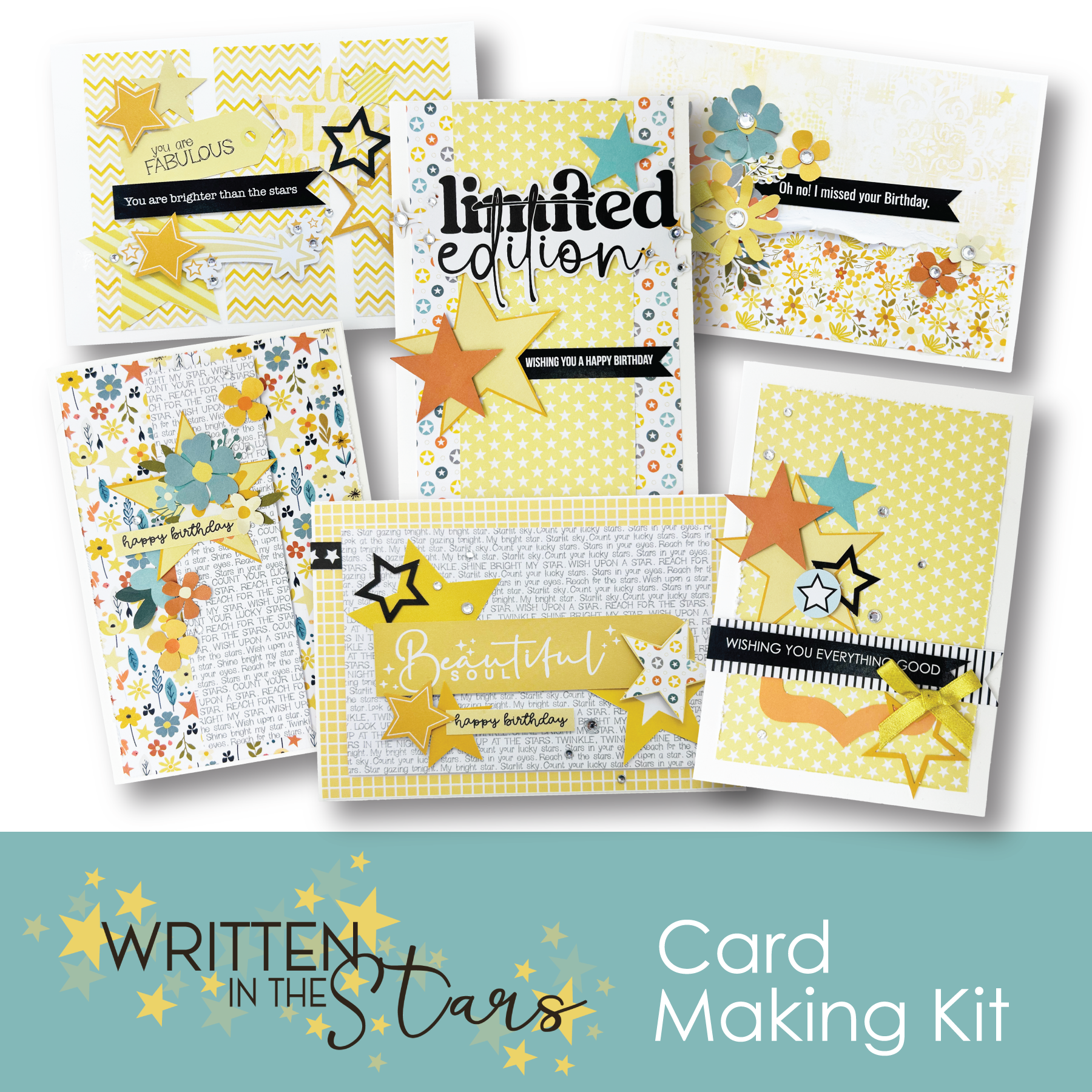 Written in the Stars Card Making Kit