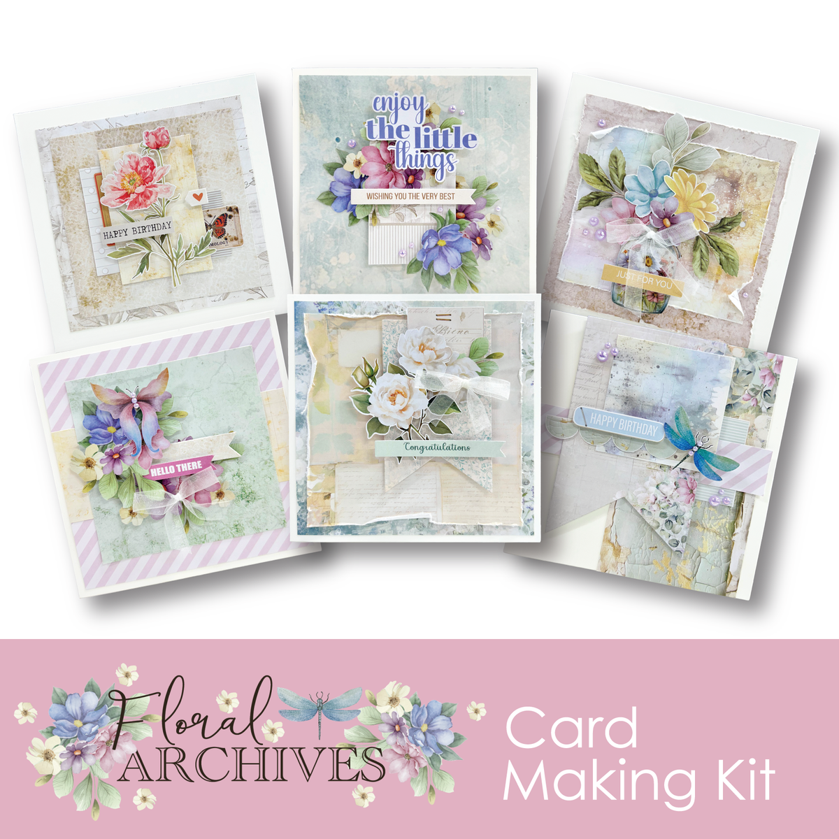 Floral Archives Card Making Kit