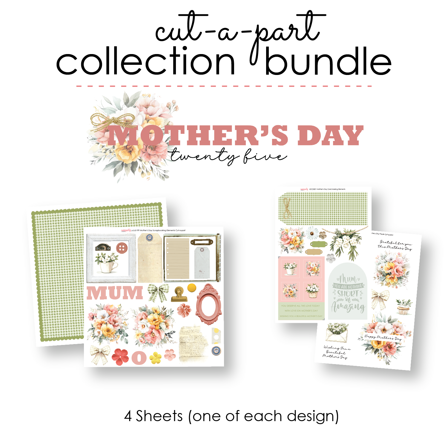 Mother's Day 2025 Cut-a-Part Collection Bundle