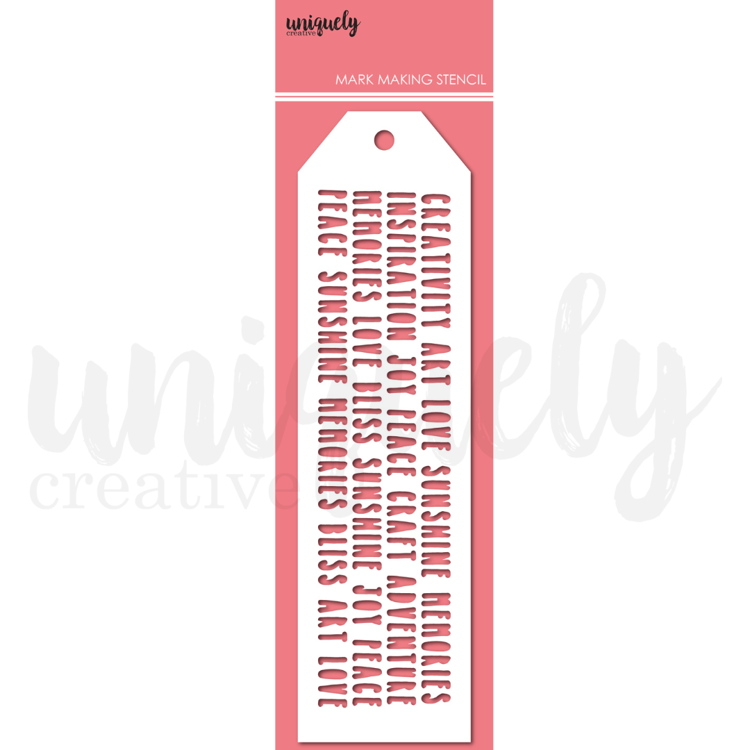 Creativity Mark Making Stencils | Uniquely Creative