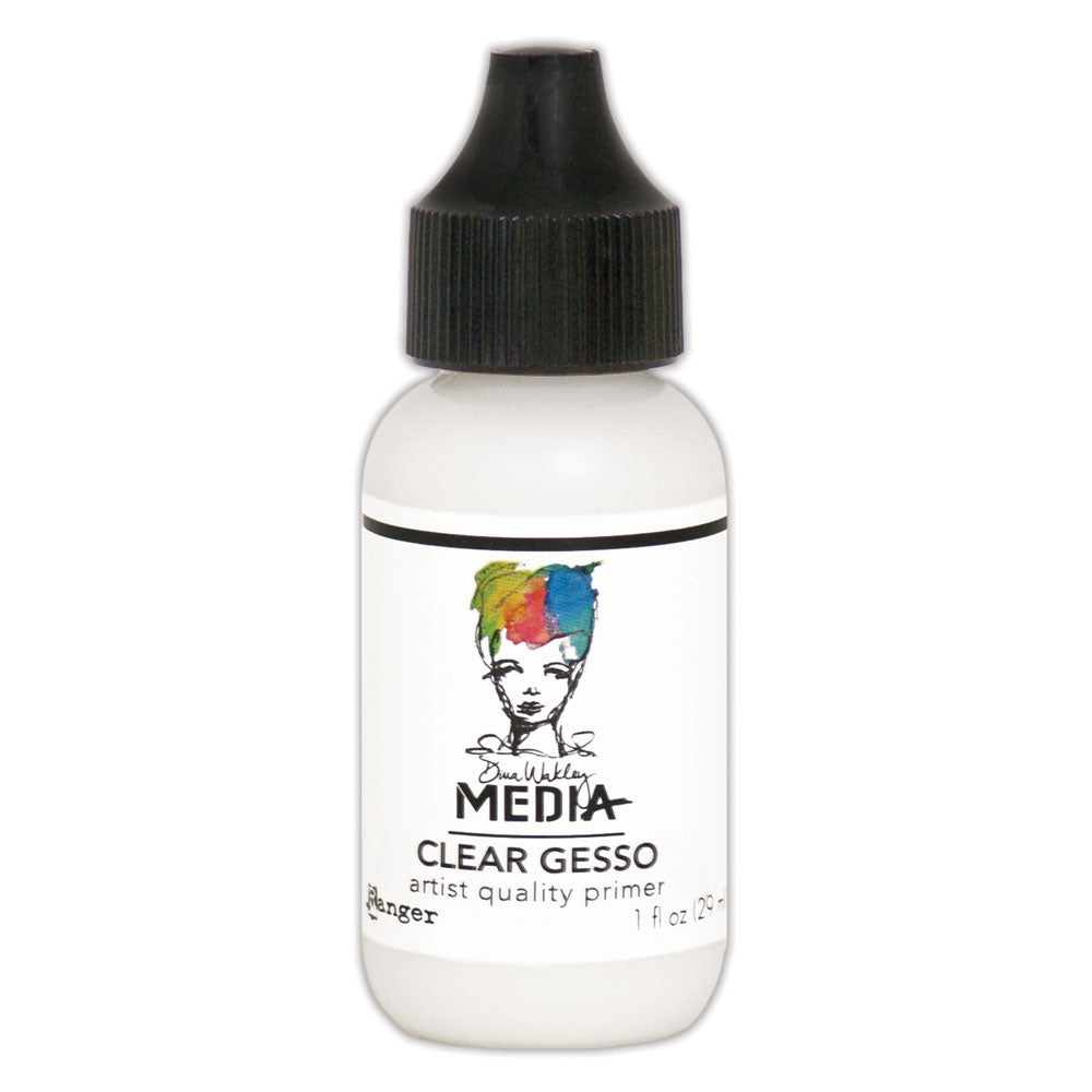 Dina Wakley Media Clear Gesso 1oz