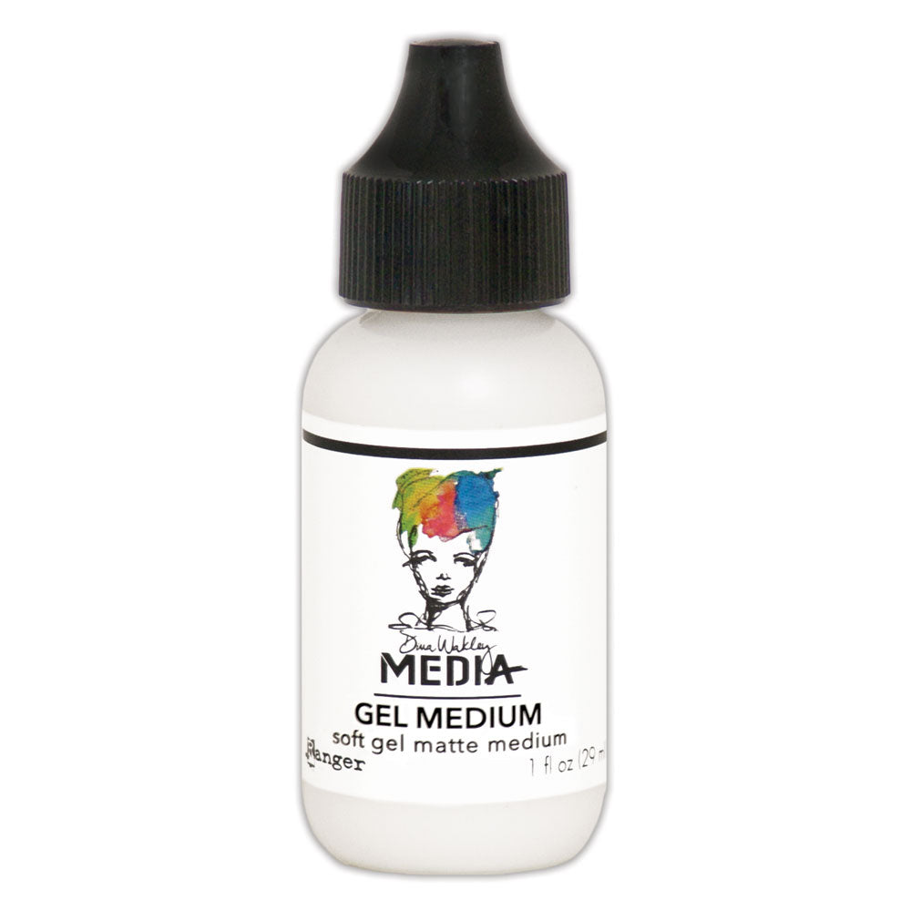 Dina Wakley Media Soft Gel Matte Medium 1oz
