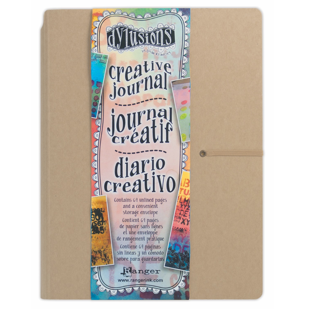 Dylusions Creative Journal Large - Kraft
