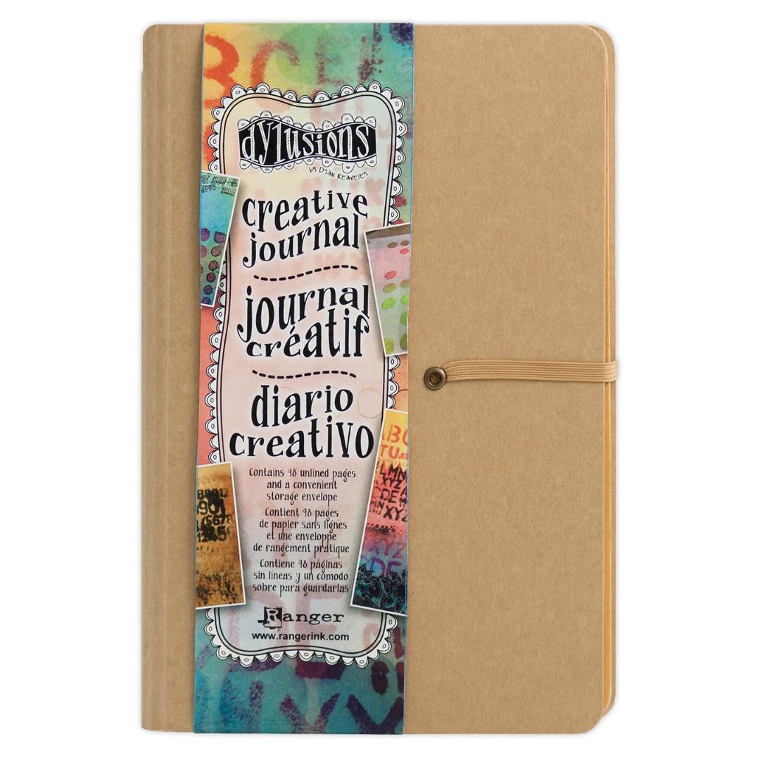 Dylusions Creative Journal Small - Kraft