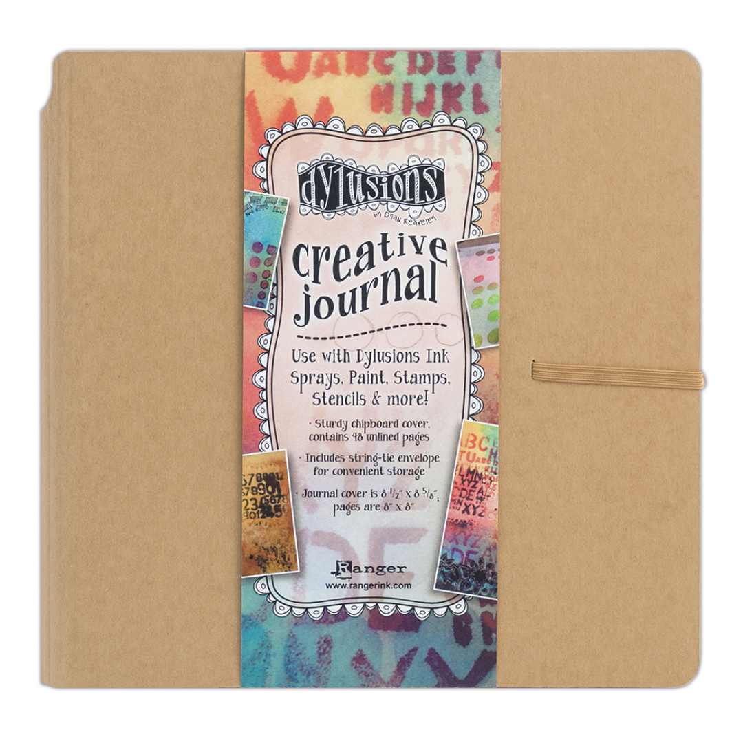 Dylusions Creative Journal Square -  Kraft