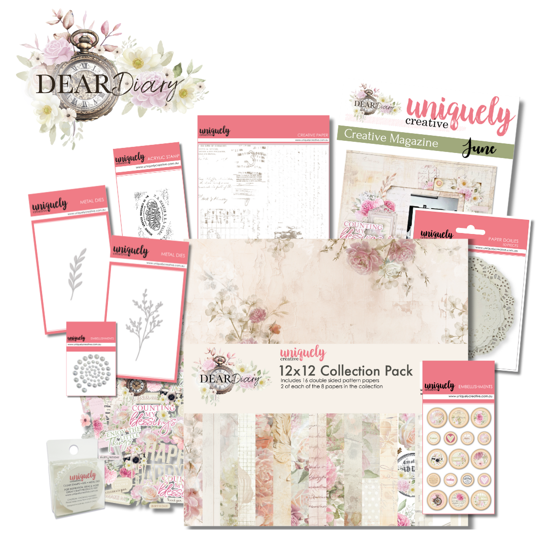 Dear Diary Creative Kit + Add-On Dies