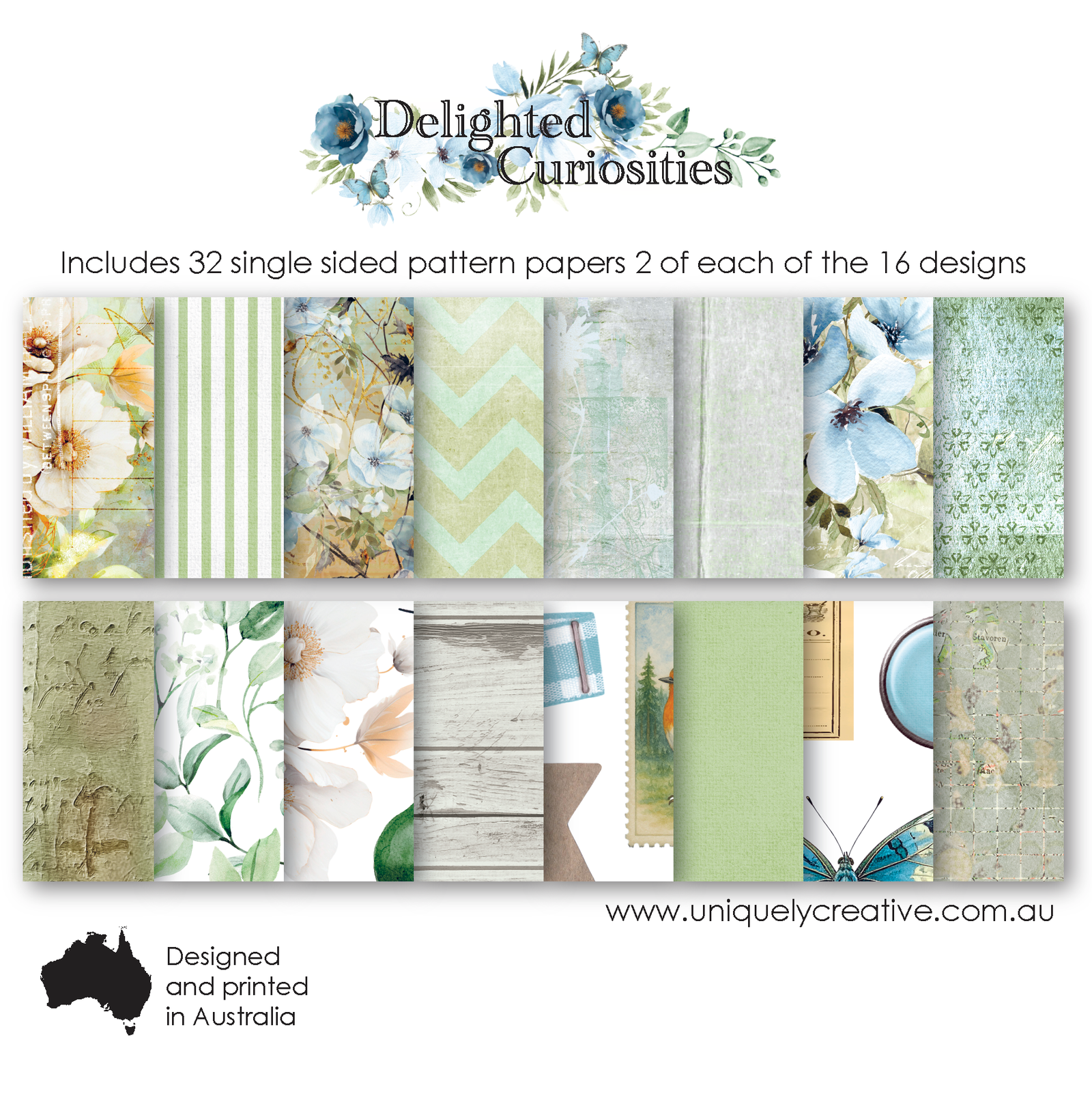 Delighted Curiosities 6 x 6 Collection Pack