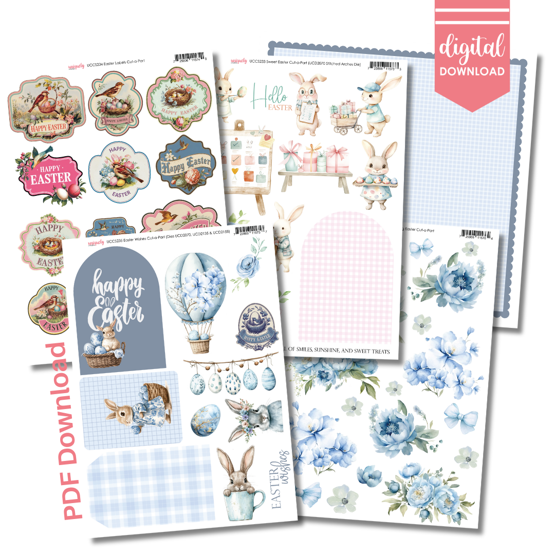 Easter 2026 Cut-a-Part Collection Bundle - Digital Download