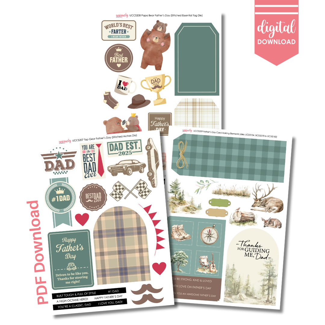 Father's Day 2025 Cut-a-Part Collection Bundle - Digital Download