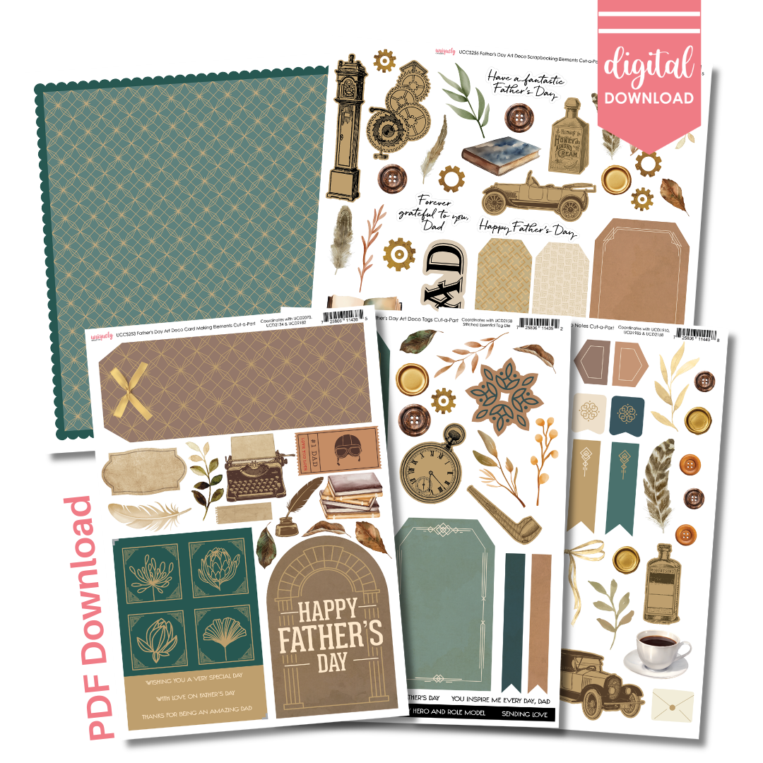 Father's Day 2026 Cut-a-Part Collection Bundle - Digital Download