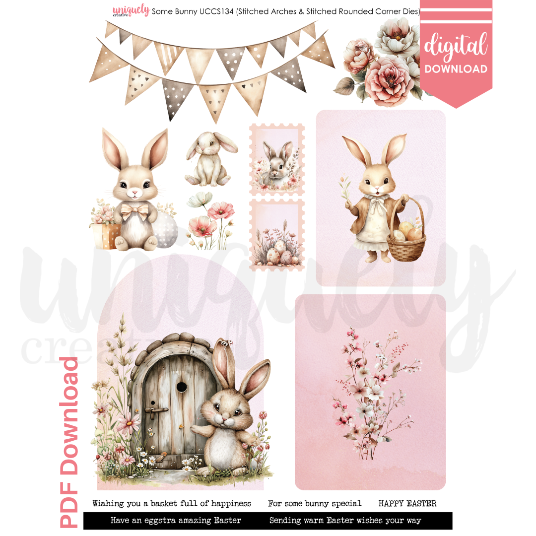 Some Bunny Cut-a-Part Sheet - Digital Download