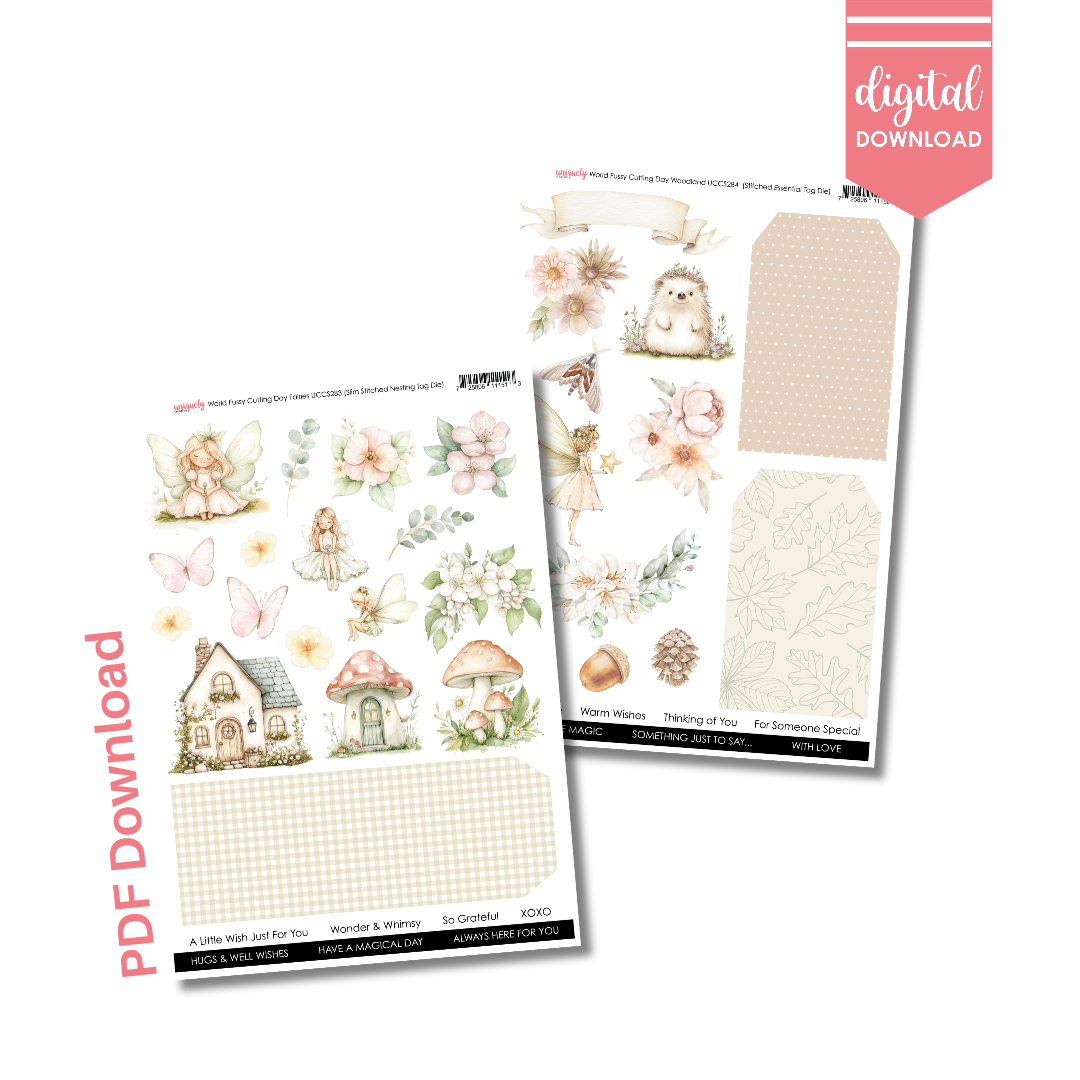 World Fussy Cutting Day 2026 Cut-a-Part Collection Bundle - Digital Download