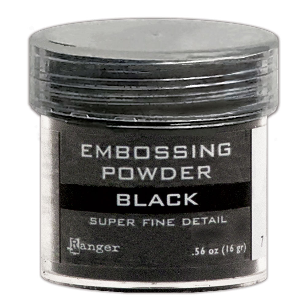 Super Fine Embossing Powder - Black