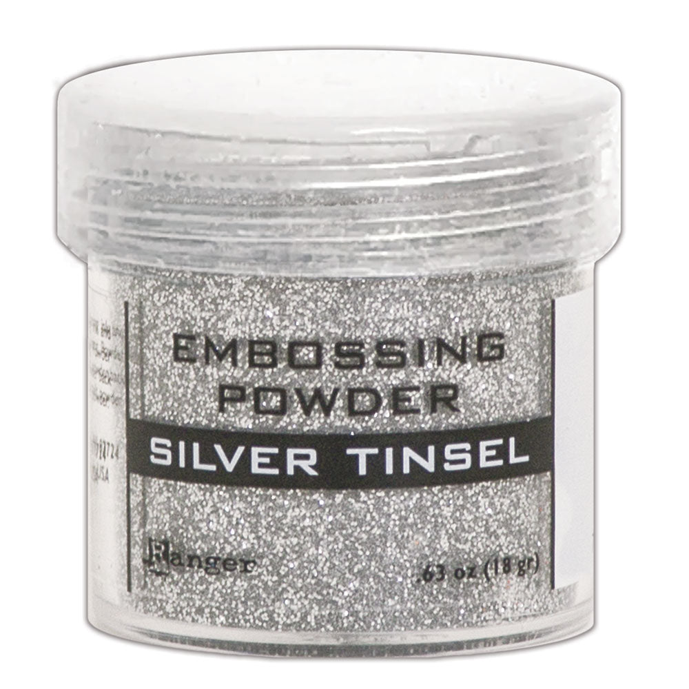 Embossing Powder - Silver Tinsel