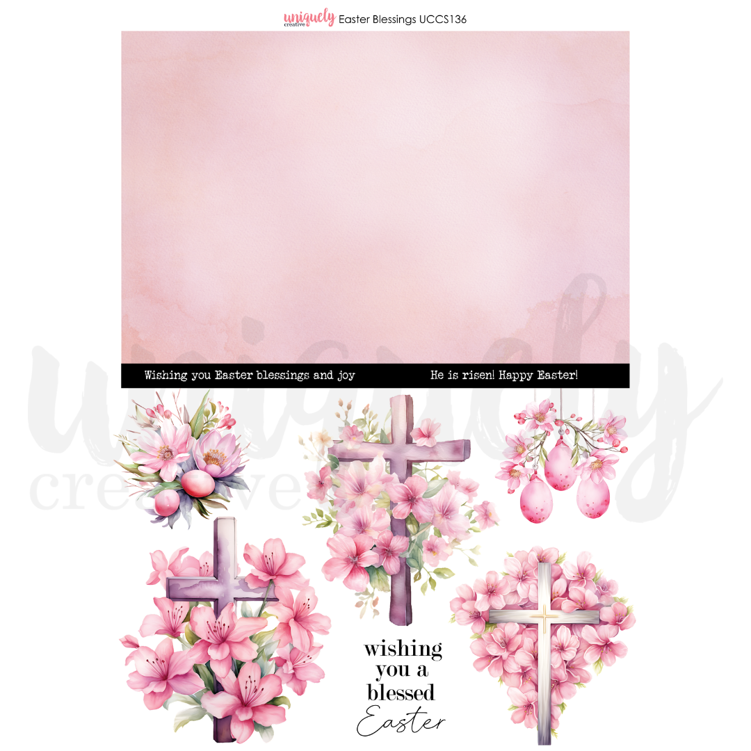 Easter Blessings Cut-a-Part Sheet