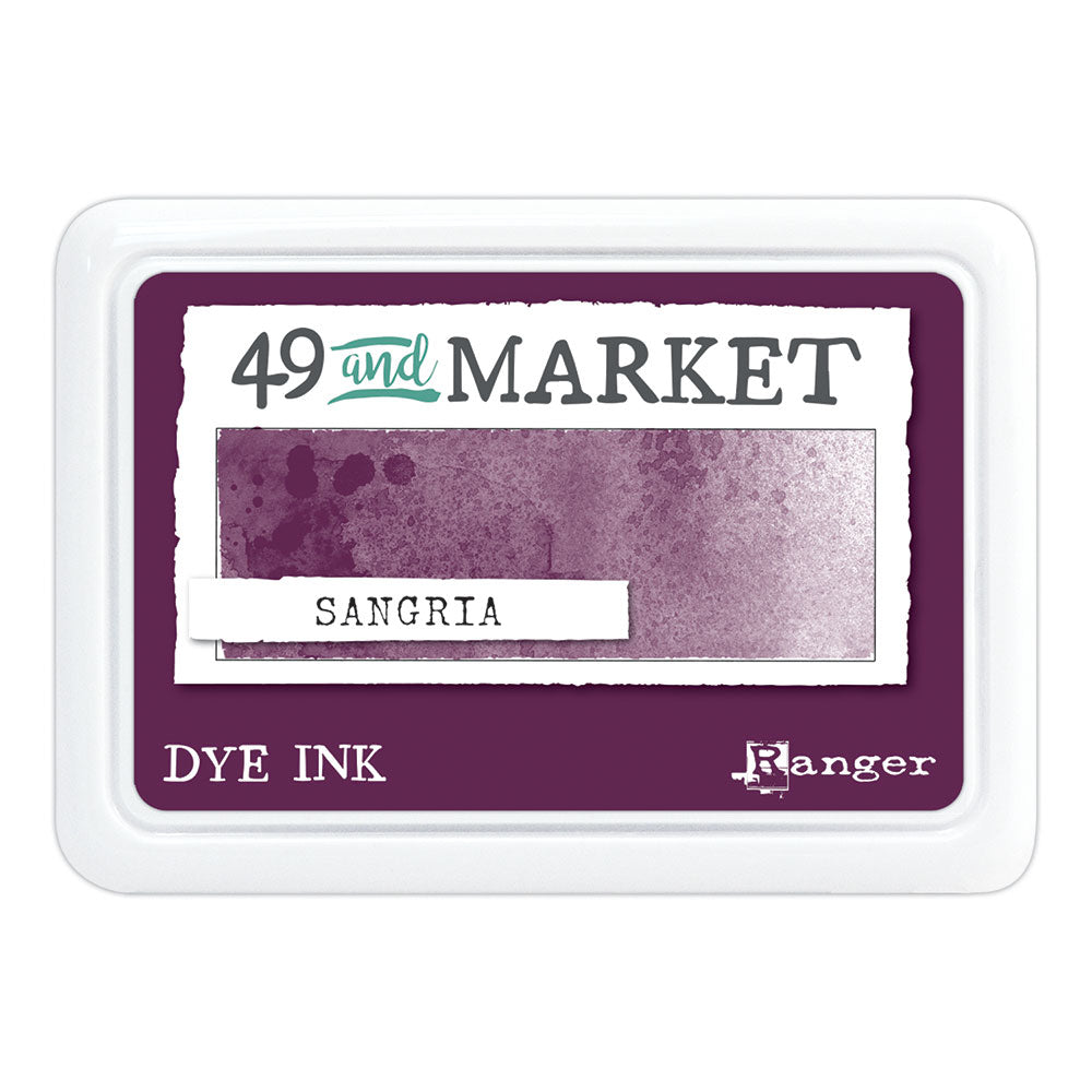 49 &amp; Market Dye Ink Pad - Sangria