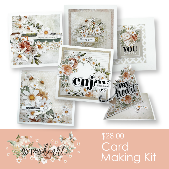 Card Pattern Kits Card Making Kits Australia | Uniquely Creative
