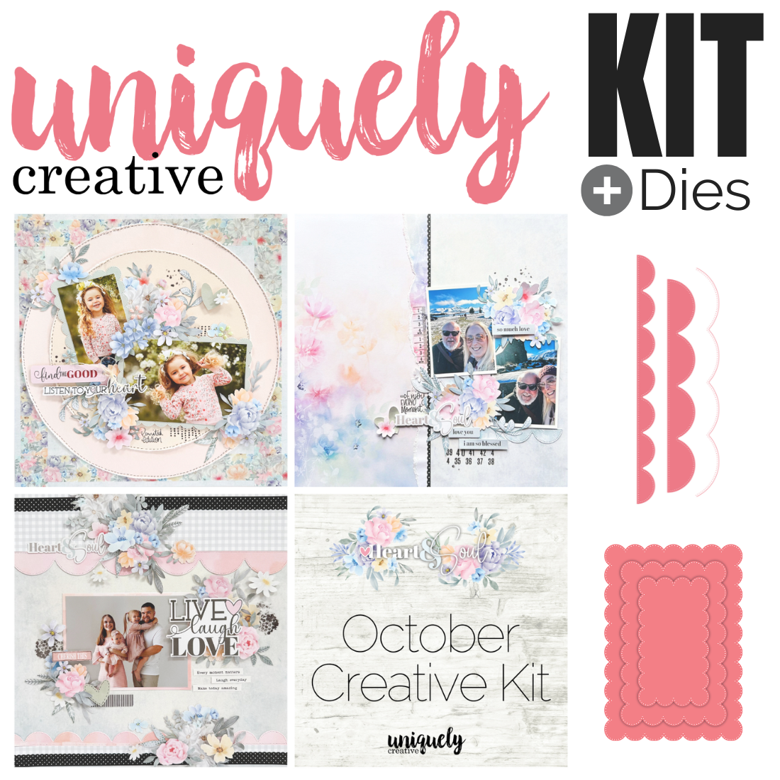 Heart & Soul Creative Kit + Add-On Dies