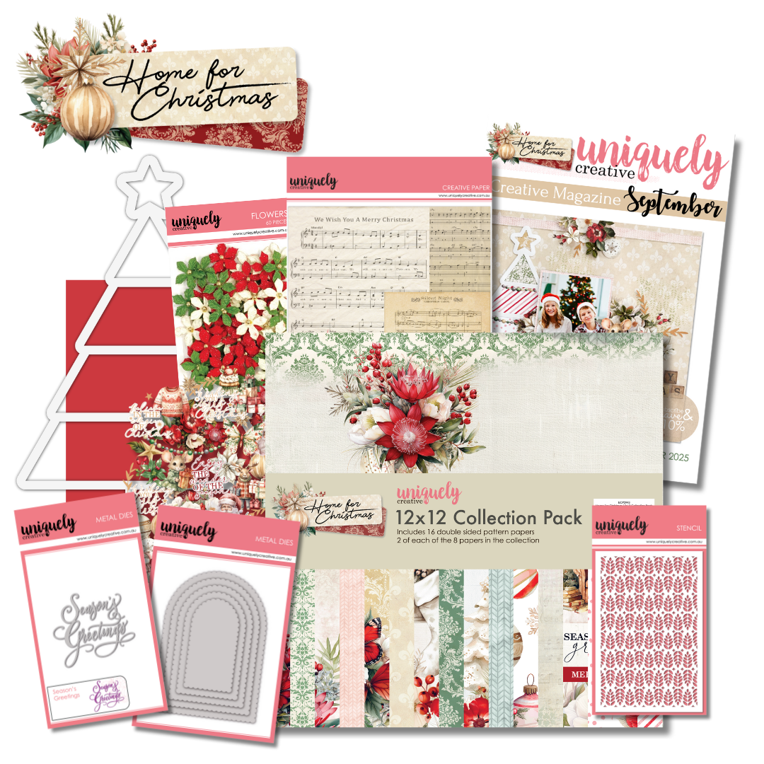 Home for Christmas Creative Kit + Add-On Dies
