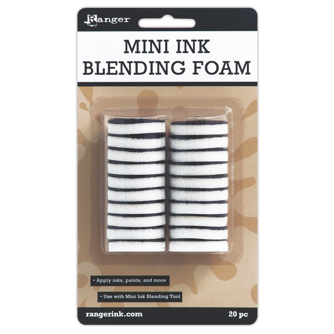 Ranger Mini Ink Blending Replacement Foams 1" Round