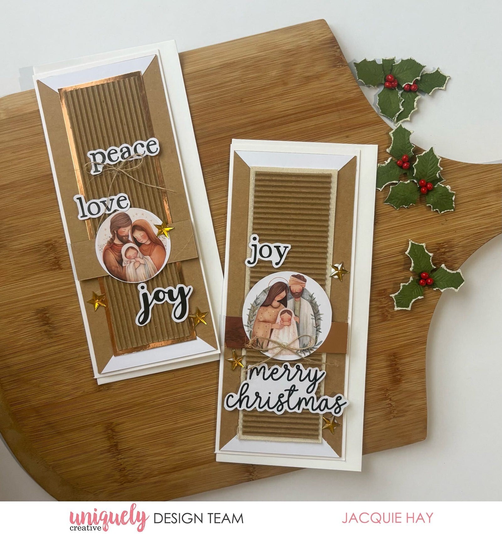 Christmas Peace Cut-a-Part Sheet