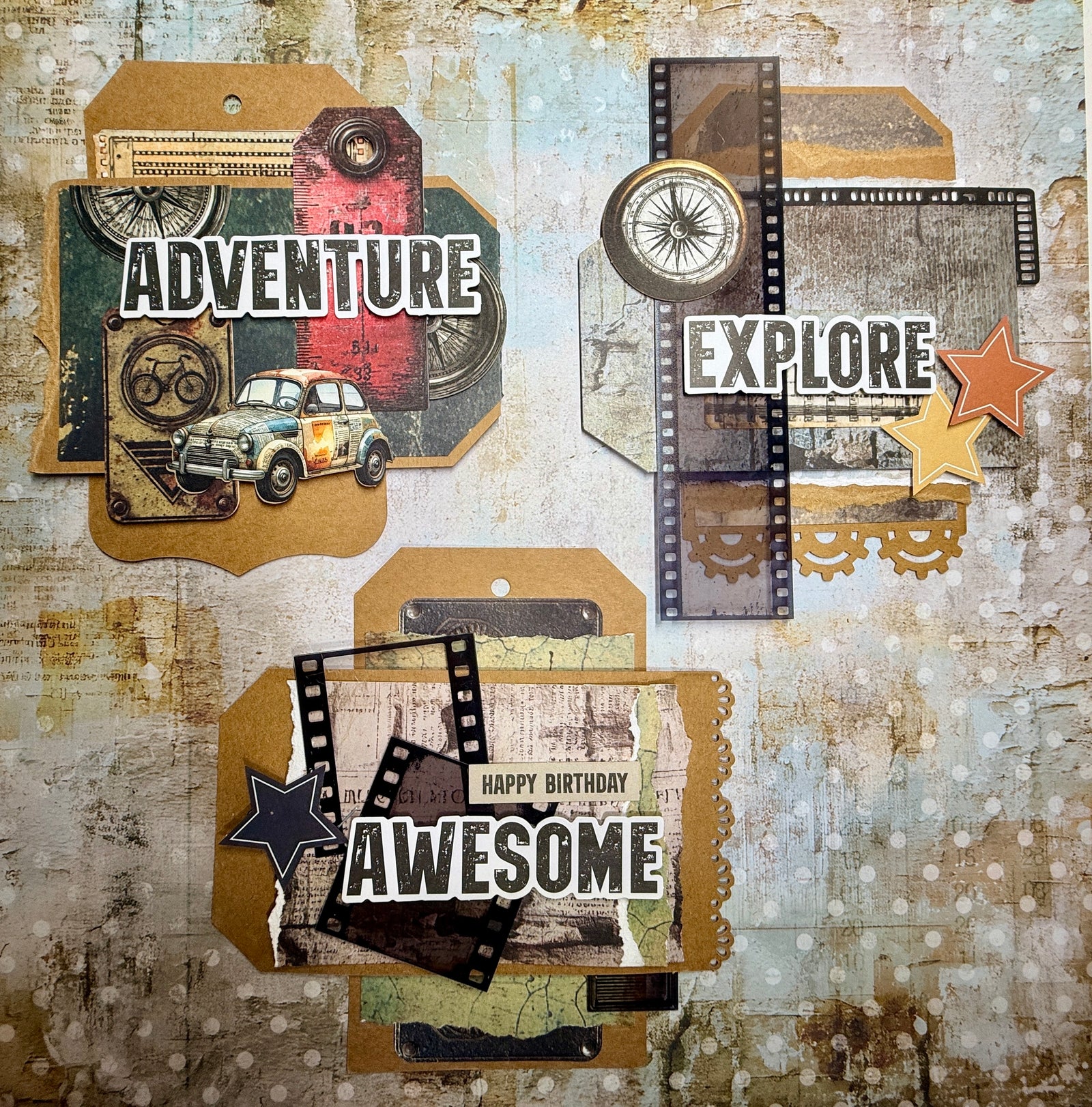 Acetate Rustic Ephemera