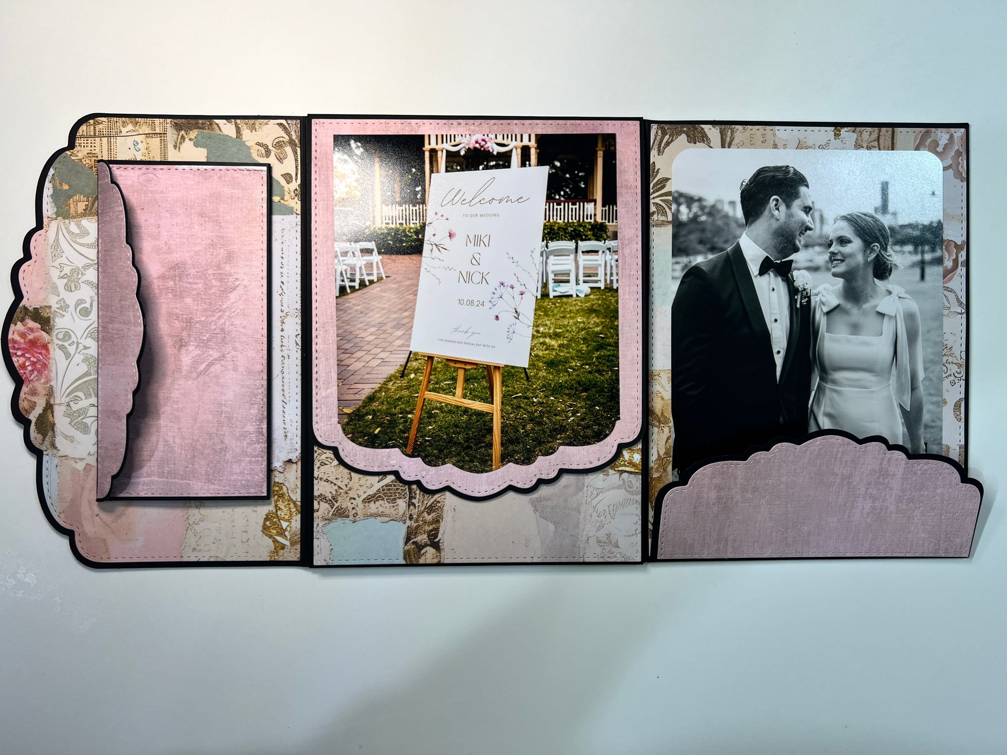 6" x 8" Flip Folio Album - Black